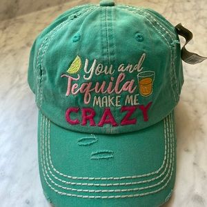 KBETHOS "You and Tequila Make Me Crazy" hat